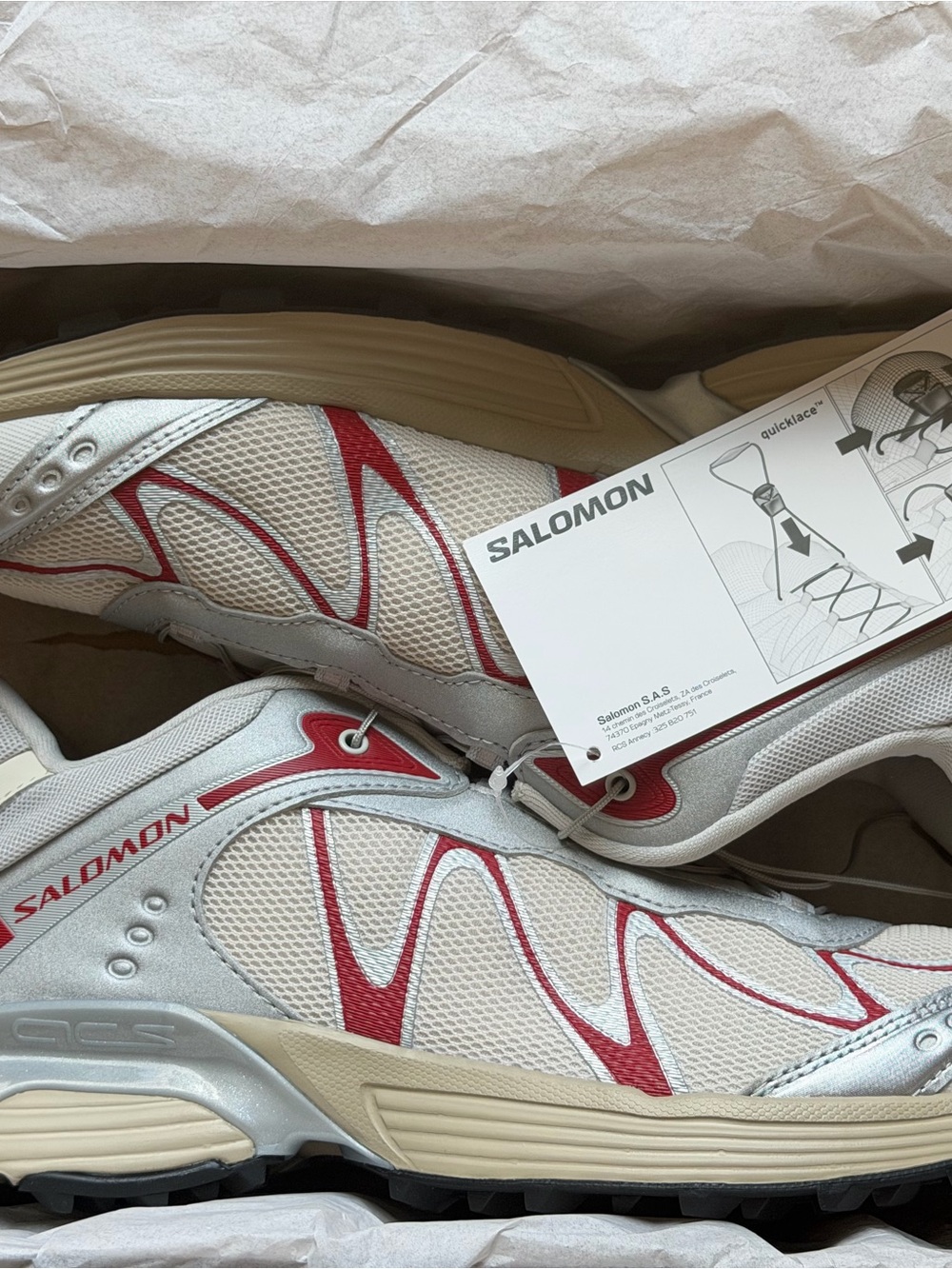Salomon XT-Whisper Box in Brown with Black Label